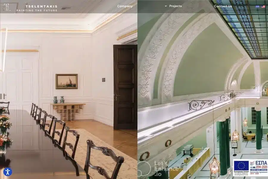 Tselentakis Painting Company Website Construction